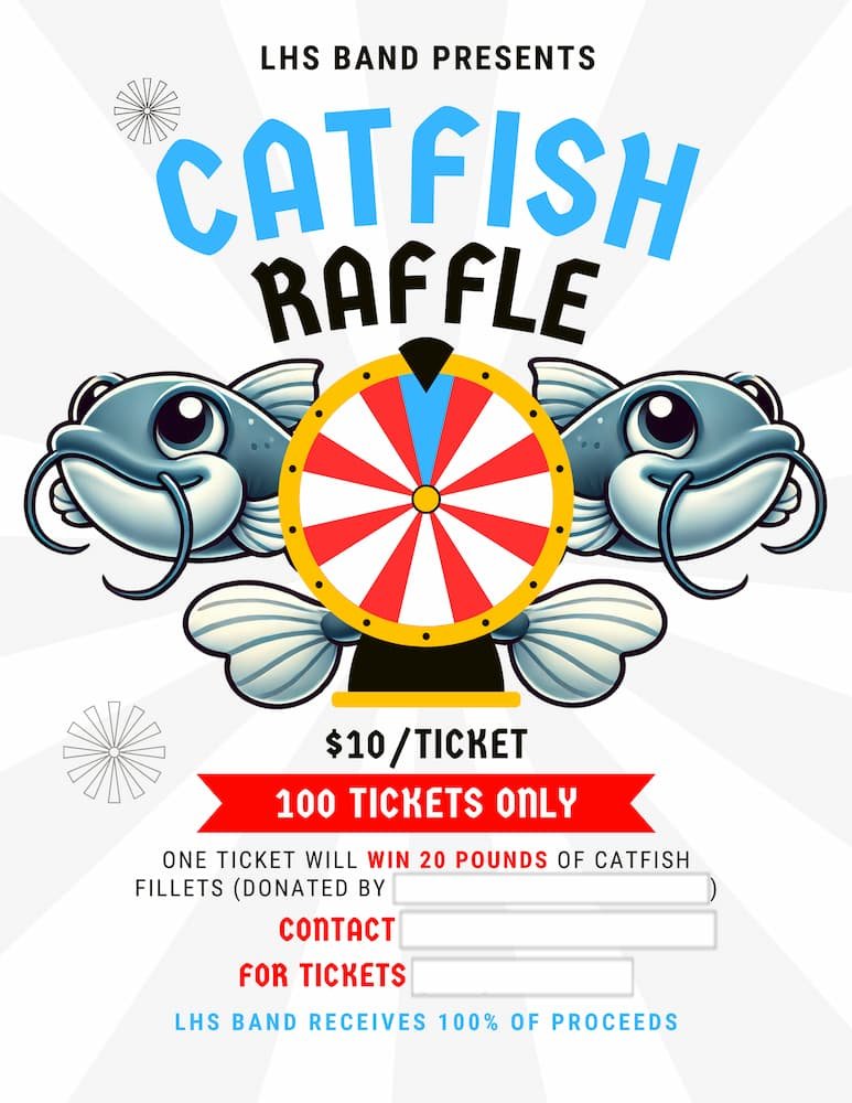 Catfish Raffle Flyer